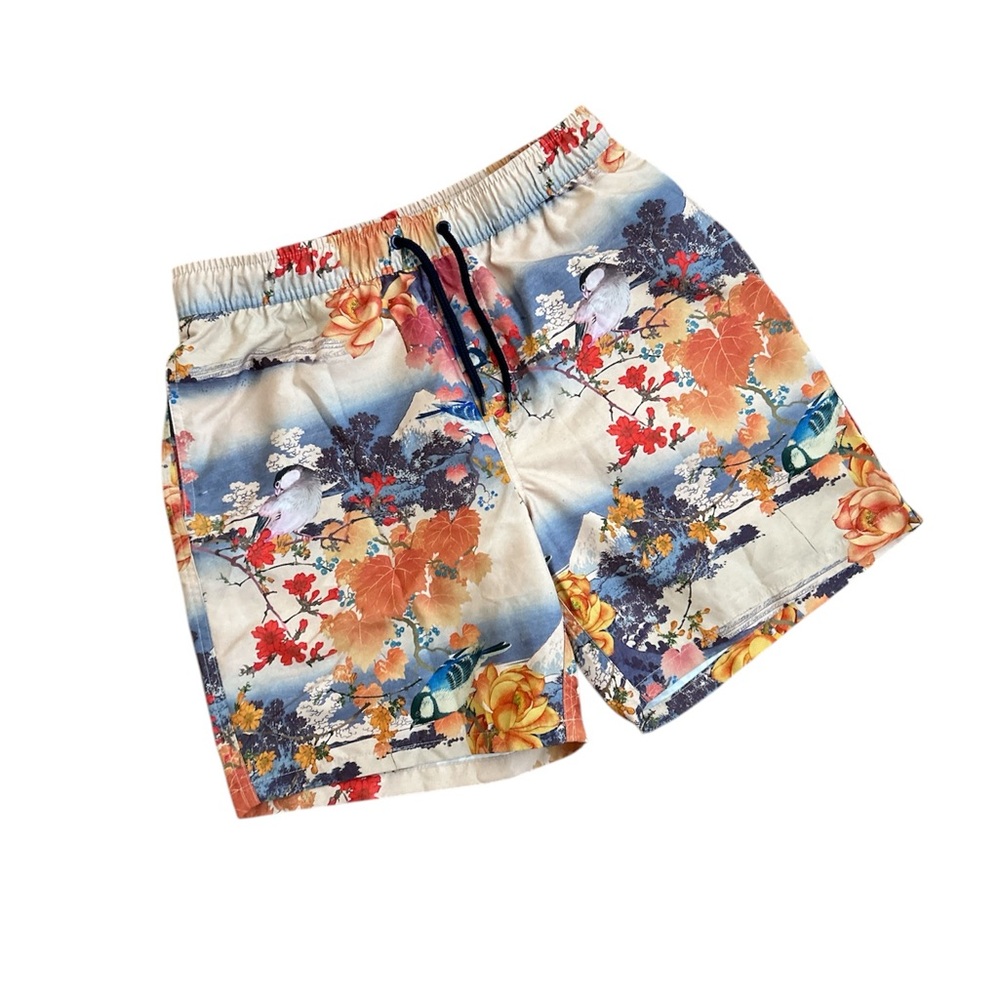 ASOS Floral Swim Trunks - Multicolor